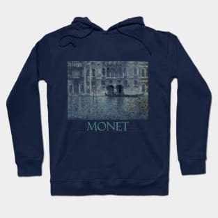 Palazzo da Mula, Venice by Claude Monet Hoodie